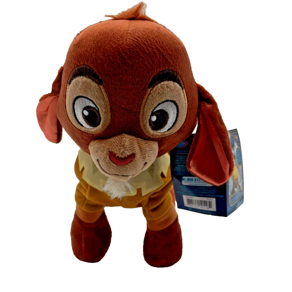 Disney Wish Walk 'n Talk Valentino Plush Fainting Goat 1-Inch Stuffed Animal Toy